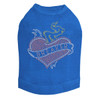 Heart Breaker Rhinestone Dog Tank