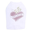 Heart Breaker Rhinestone Dog Tank