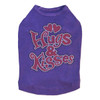 Hugs & Kisses Rhinestone Dog Tank
