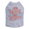 Hugs & Kisses Rhinestone Dog Tank