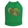 Red, Orange & Yellow Hearts Rhinestone Dog Tank