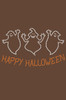 Happy Halloween Ghost - Women's T-shirt