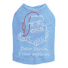 Santa Face - "I Can Explain" - Blue Dog Tank