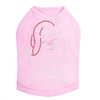 Santa Face - "I Can Explain" - Pink Dog Tank