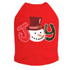 Joy Snowman - Red Dog Tank