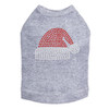 Santa Hat - Gray Dog Tank