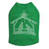 Nativity - Kelly Green Dog Tank