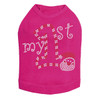 My First Christmas - Fuchsia Dog Tank