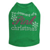 I'm Dreaming of a Pink Christmas - Kelly Green Dog Tank