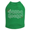 Santa Rocks - Kelly Green Dog Tank