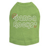Santa Rocks - Lime Dog Tank