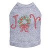 Joy Christmas Wreath - Gray Dog Tank