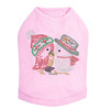 Christmas Birds - Pink Dog Tank