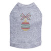 Red, Green, & Gold Christmas Ornament - Gray Dog Tank