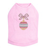 Red, Green, & Gold Christmas Ornament - Pink Dog Tank