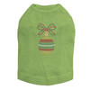 Red, Green, & Gold Christmas Ornament - Lime Dog Tank