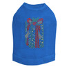 Green Christmas Gift - Royal Blue Dog Tank