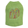 Red Christmas Gift - Lime Dog Tank