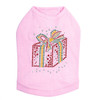 Red Christmas Gift - Pink Dog Tank