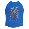 Red Christmas Gift - Royal Blue Dog Tank