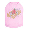 Gold Christmas Gift - Pink Dog Tank