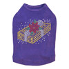 Gold Christmas Gift - Purple Dog Tank