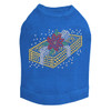 Gold Christmas Gift - Royal Blue Dog Tank