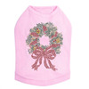 Christmas Wreath - Pink Dog Tank