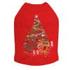 Christmas Tree #2 with Teddy Bear - Red Dog Tank