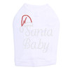 Santa Baby - White Dog Tank