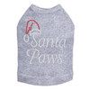 Santa Paws - Gray Dog Tank