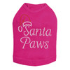 Santa Paws - Fuchsia Dog Tank