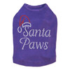 Santa Paws - Purple Dog Tank