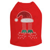 Christmas Elf - Red Dog Tank