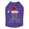 Christmas Elf - Purple Dog Tank