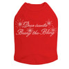 Dear Santa Bring the Bling - Red Dog Tank