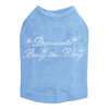 Dear Santa Bring the Bling - Blue Dog Tank