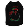 Snowman Outline - Black Dog Tank