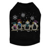 Snowman Family - Black Dog Tank