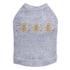 Gingerbread Men & Candy Canes - Gray Dog Tank