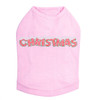 Christmas - Pink Dog Tank
