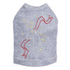 Nailhead Christmas Bells - Gray Dog Tank