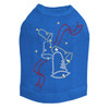 Nailhead Christmas Bells - Royal Blue Dog Tank