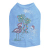Tropical Christmas - Blue Dog Tank