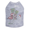 Tropical Christmas - Gray Dog Tank