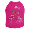 Tropical Christmas - Fuchsia Dog Tank