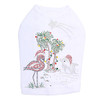 Tropical Christmas - White Dog Tank