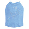 Nailhead Reindeer - Blue Dog Tank
