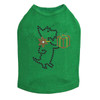 Scotty with Gift - Kelly Green Dog Tank