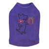 Scotty with Gift - Purple Dog Tank